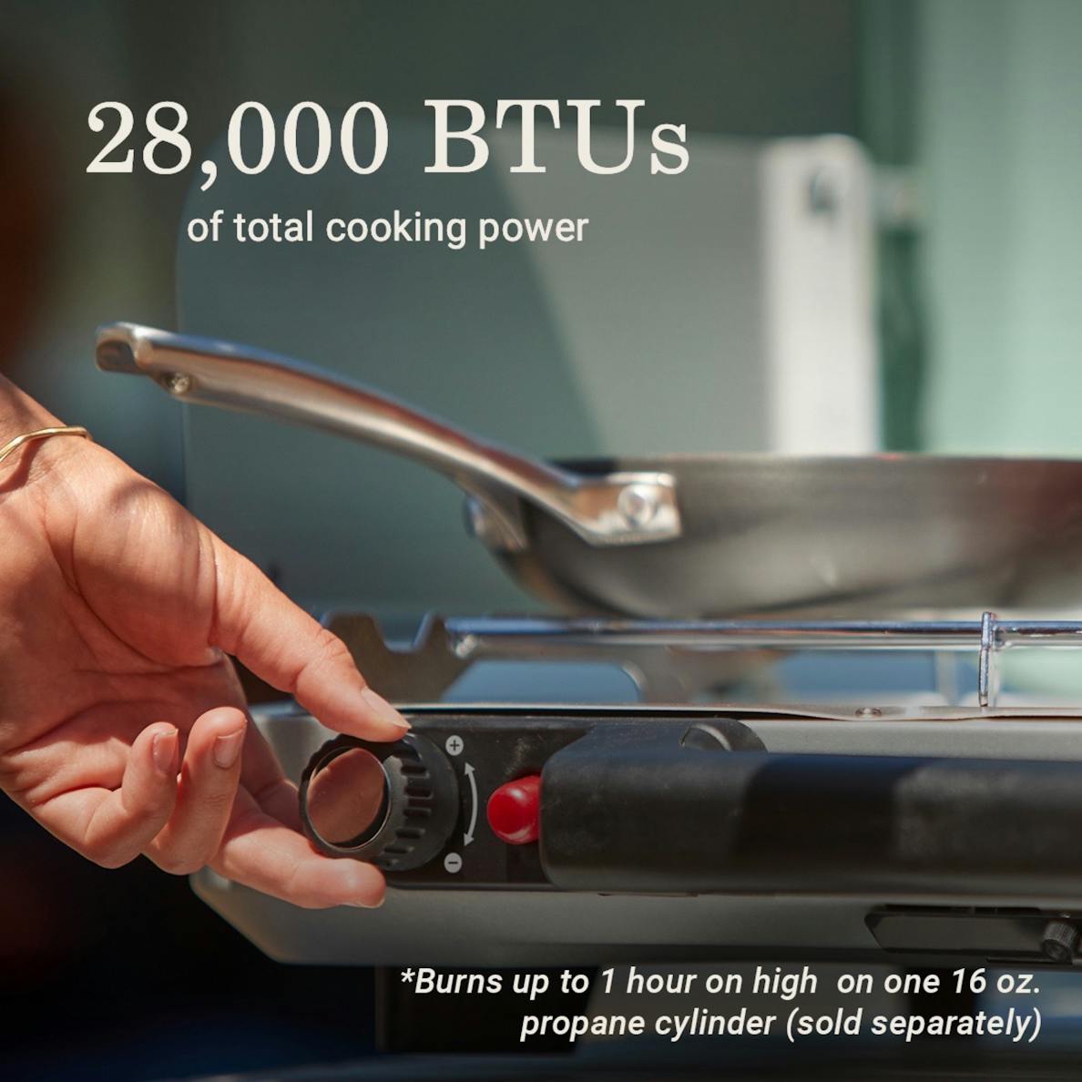 Cascade 328 3-Burner Camping Stove