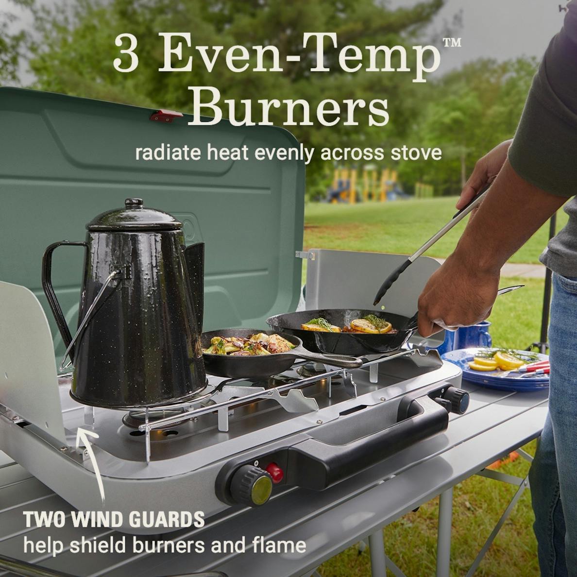 Cascade 328 3-Burner Camping Stove